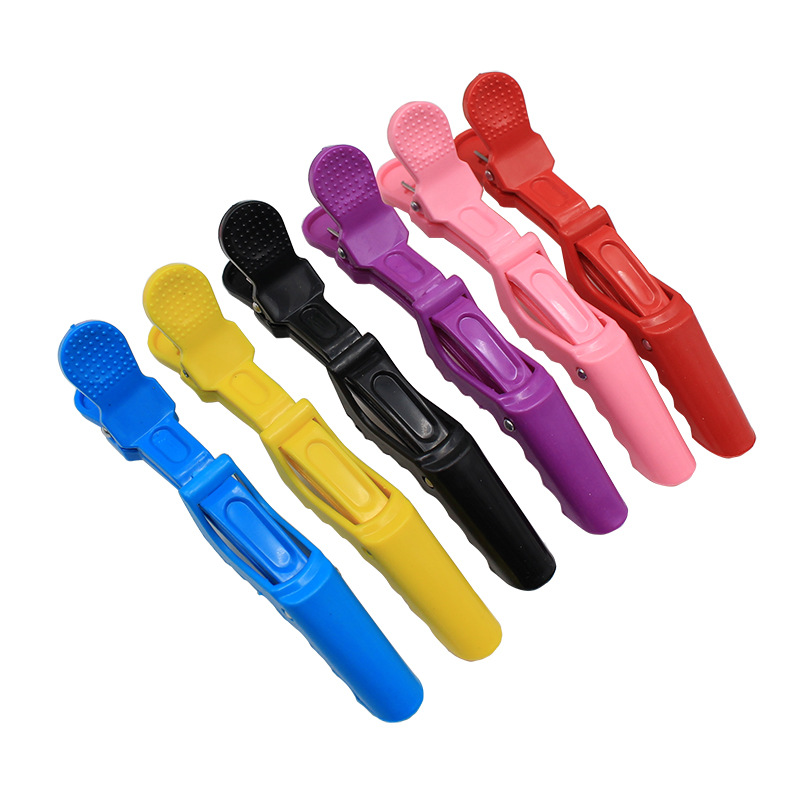 5 Pcs Alligator Hair Clips Mouth Professional Hairdressing Beak Sectioning Clips Salon Hair Care Styling Tools