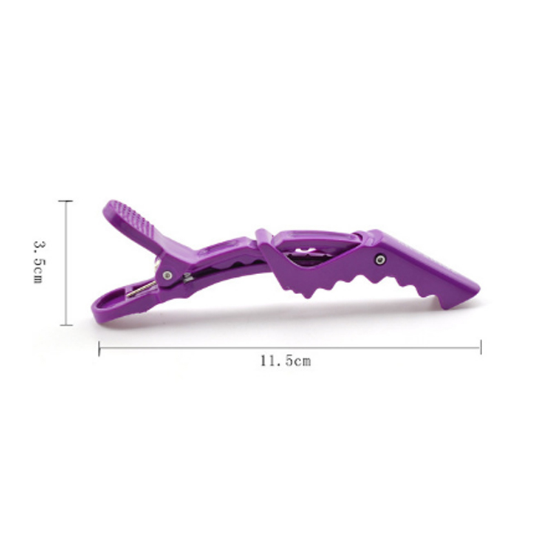 5 Pcs Alligator Hair Clips Mouth Professional Hairdressing Beak Sectioning Clips Salon Hair Care Styling Tools