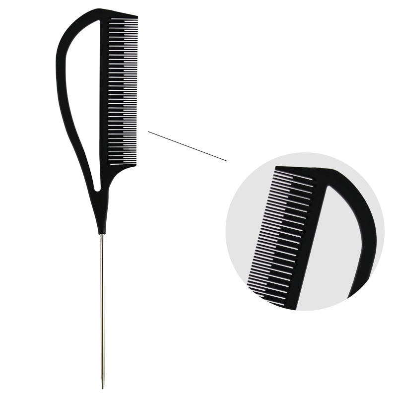 5Pcs/Set Resistant Anti Static Professional Hairdresser Comb Set Salon Highlight Comb Barber Coloring Styling Accessories Tool 5Pcs/Set Resistant Anti Static Professional Hairdresser Comb Set Salon Highlight Comb Barber Coloring Styling Accessories Tool