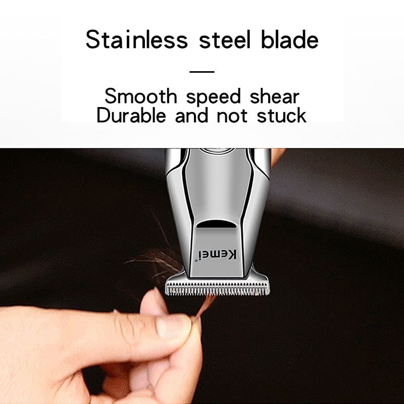 Kemei Professional Hair Clipper Beard Trimmer for Men Adjustable Speed LED Digital Hair Clipper Carving Clippers Electric Razor Kemei Professional Hair Clipper Beard Trimmer for Men Adjustable Speed LED Digital Hair Clipper Carving Clippers Electric Razor