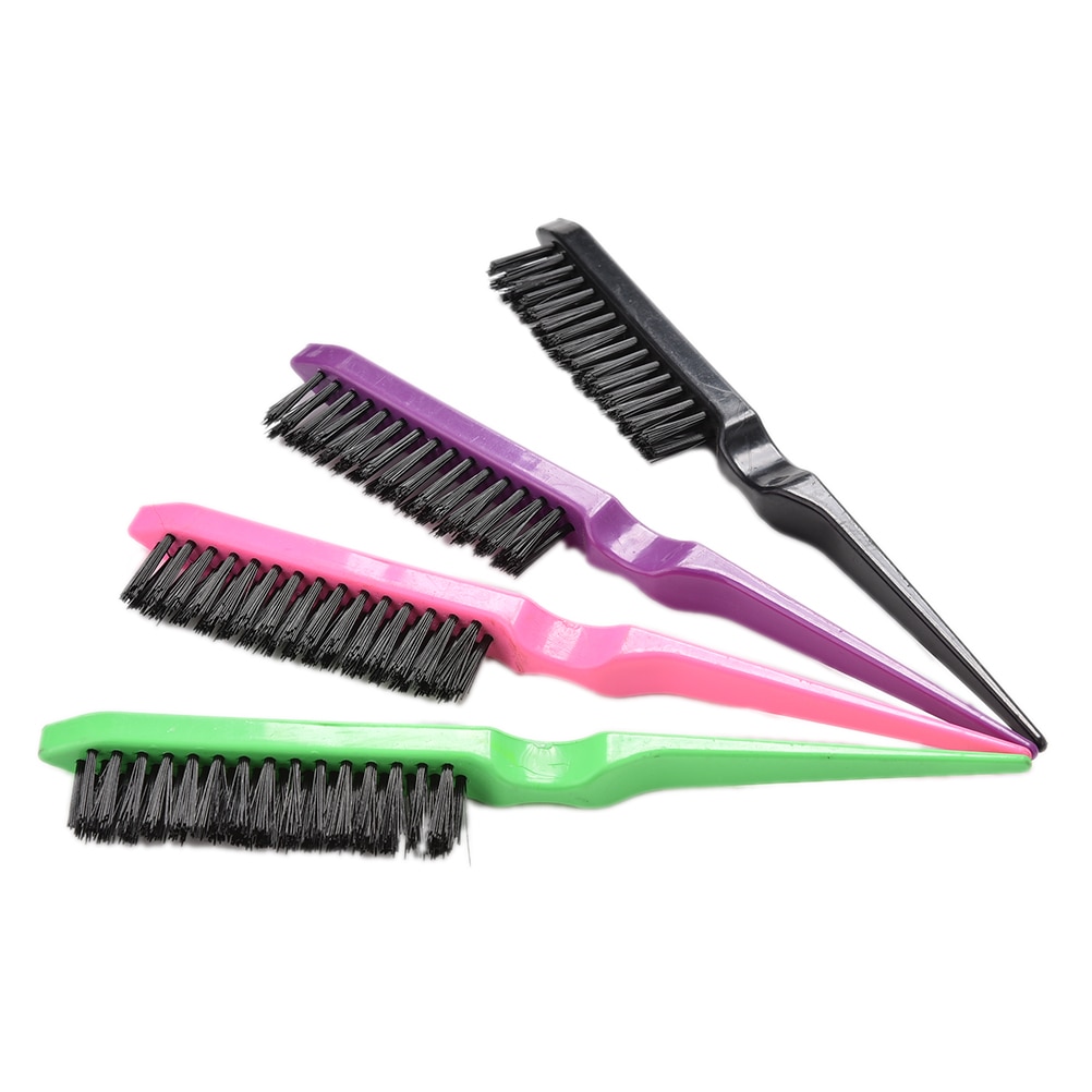 1 Pcs Professional Hair Brushes Comb Teasing Back Combing Hair Brush Slim Line Styling Tools 4 Colors Wholesale 1 Pcs Professional Hair Brushes Comb Teasing Back Combing Hair Brush Slim Line Styling Tools 4 Colors Wholesale