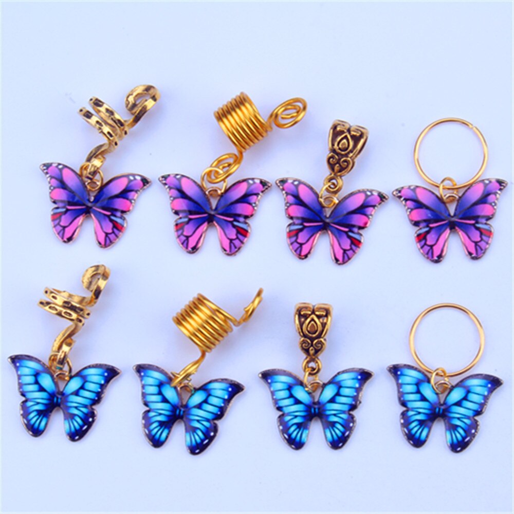 Braid Decorative Hair Rings Headdress Alloy Butterfly Pendant African Braid French Twist Hair Accessories Hair Braiding Tool Braid Decorative Hair Rings Headdress Alloy Butterfly Pendant African Braid French Twist Hair Accessories Hair Braiding Tool