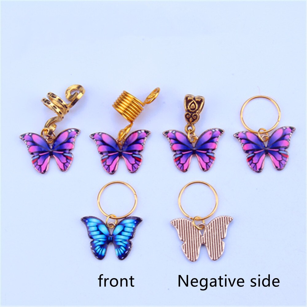 Braid Decorative Hair Rings Headdress Alloy Butterfly Pendant African Braid French Twist Hair Accessories Hair Braiding Tool Braid Decorative Hair Rings Headdress Alloy Butterfly Pendant African Braid French Twist Hair Accessories Hair Braiding Tool