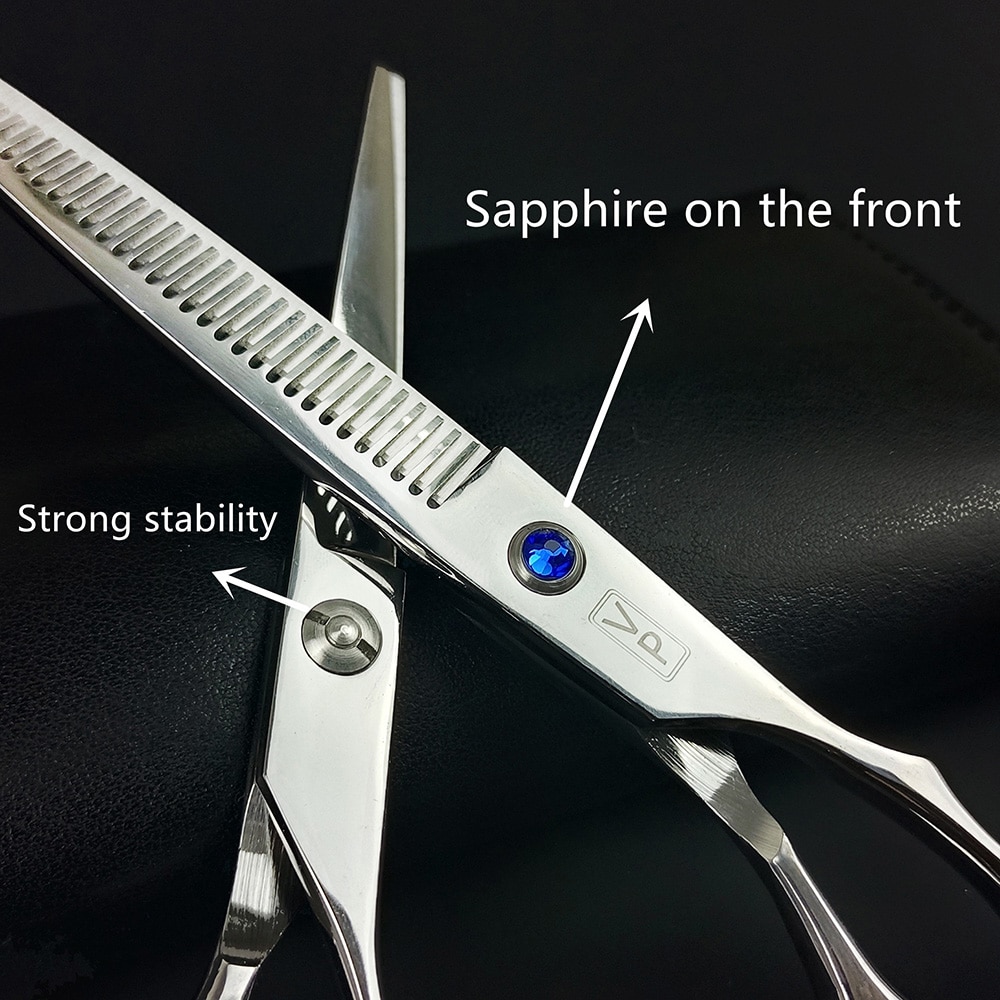 Professional Hairdressing Haircut Scissors 6 Inch 440C Barber Shop Hairdresser's Cutting Thinning Tools High Quality Salon Set Professional Hairdressing Haircut Scissors 6 Inch 440C Barber Shop Hairdresser's Cutting Thinning Tools High Quality Salon Set