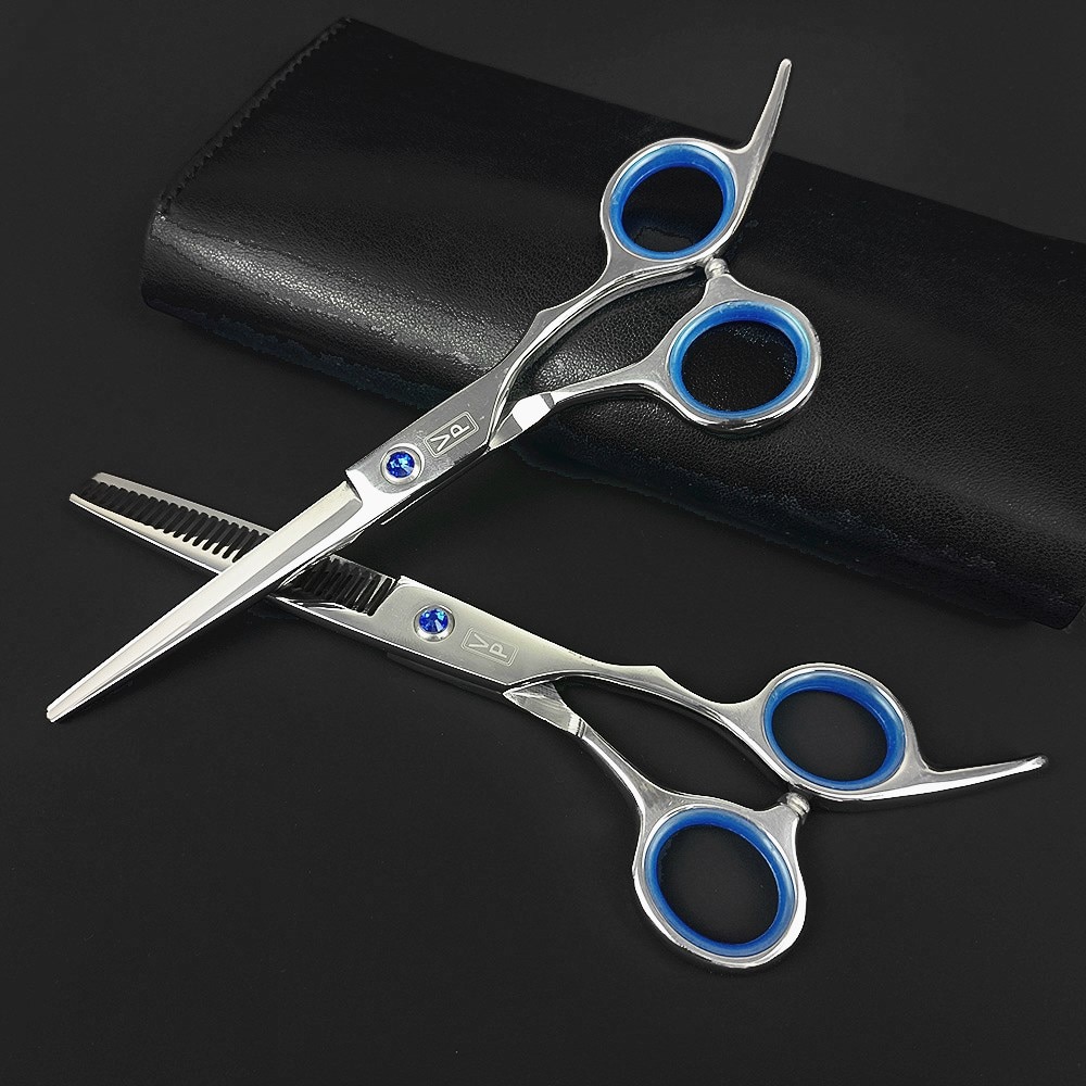 Professional Hairdressing Haircut Scissors 6 Inch 440C Barber Shop Hairdresser's Cutting Thinning Tools High Quality Salon Set Professional Hairdressing Haircut Scissors 6 Inch 440C Barber Shop Hairdresser's Cutting Thinning Tools High Quality Salon Set