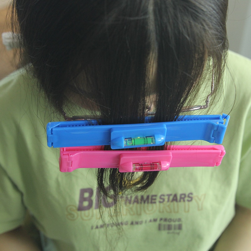 2pcs/set Professional Bangs Hairtail Ruler Fashion DIY Hair Cutting Clip Comb Hairstyle Typing Trim Tool Bangs Ruler Kit 2pcs/set Professional Bangs Hairtail Ruler Fashion DIY Hair Cutting Clip Comb Hairstyle Typing Trim Tool Bangs Ruler Kit
