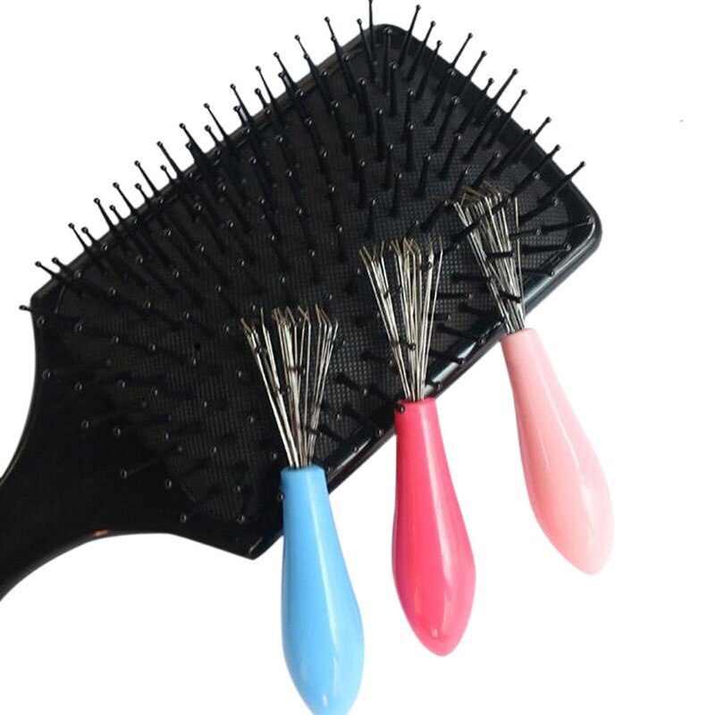 New Mini Hair Brush Combs Cleaner Embedded Tool Plastic Cleaning Remover Handle Tangle Hair Brush Hair Care Salon Styling Tools New Mini Hair Brush Combs Cleaner Embedded Tool Plastic Cleaning Remover Handle Tangle Hair Brush Hair Care Salon Styling Tools