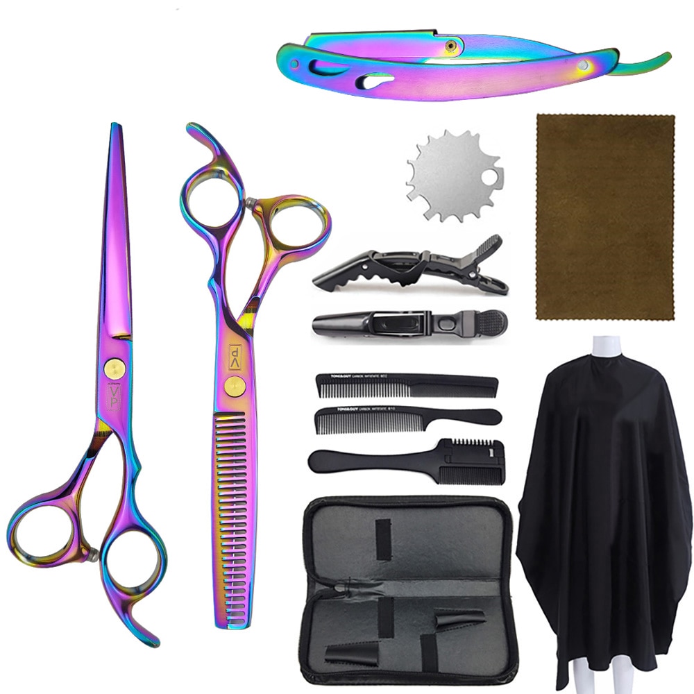 6.0" Hair Scissors Professional Hairdressing Scissors Set Barber Scissors Thinning Shears Hair Cutting Tool Hairdresser Scissors 6.0" Hair Scissors Professional Hairdressing Scissors Set Barber Scissors Thinning Shears Hair Cutting Tool Hairdresser Scissors
