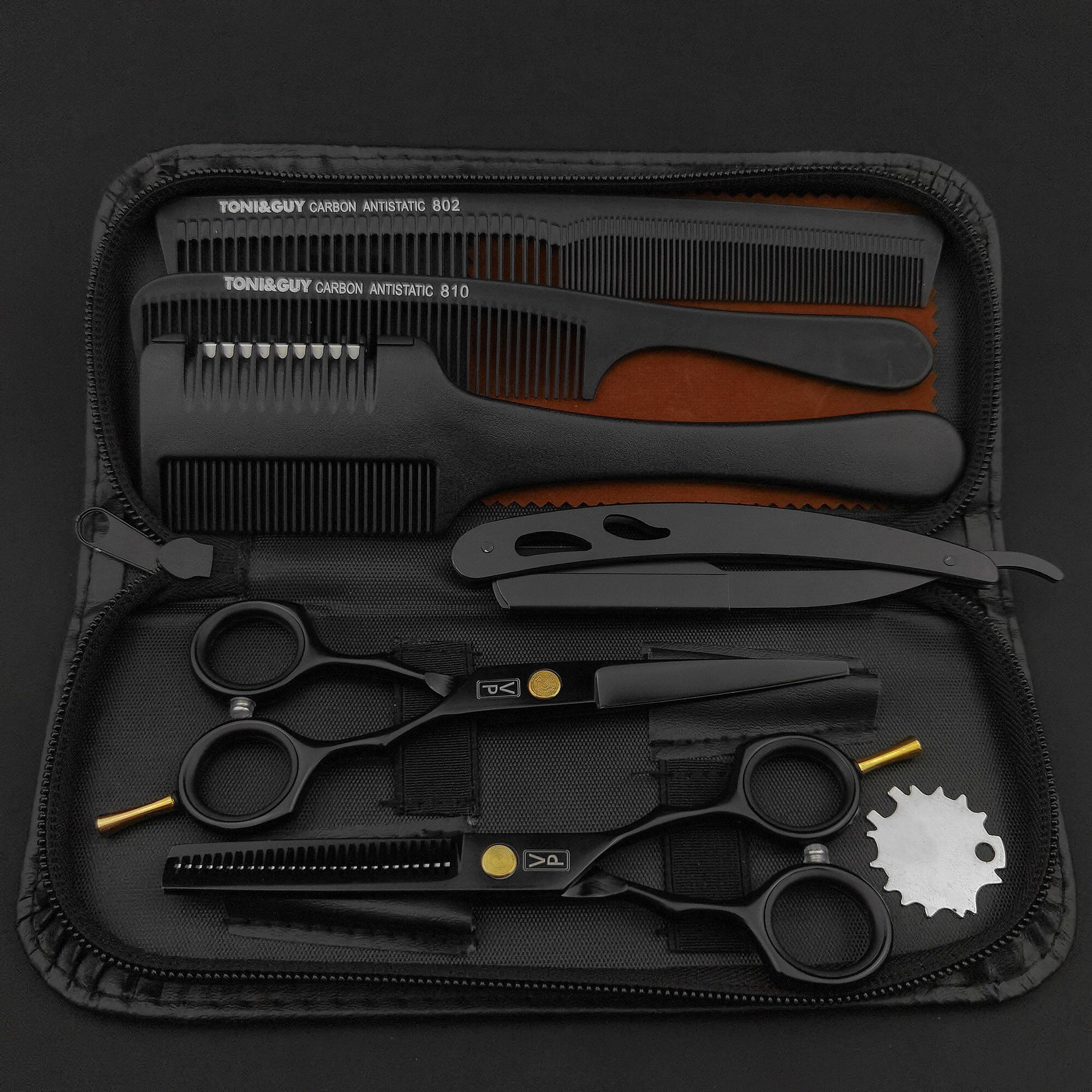 6.0" Hair Scissors Professional Hairdressing Scissors Set Barber Scissors Thinning Shears Hair Cutting Tool Hairdresser Scissors