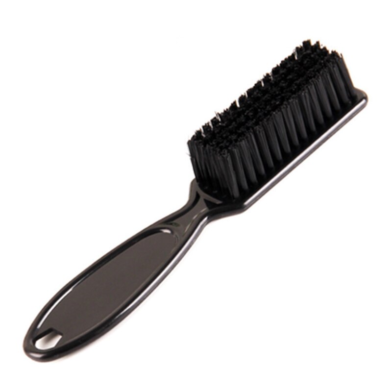 Fade Brush Hair Comb Scissors Cleaning Brush Barber Shop Skin Plastic Handle Hairdressing Soft Cleaning Brush Hair Styling Tools