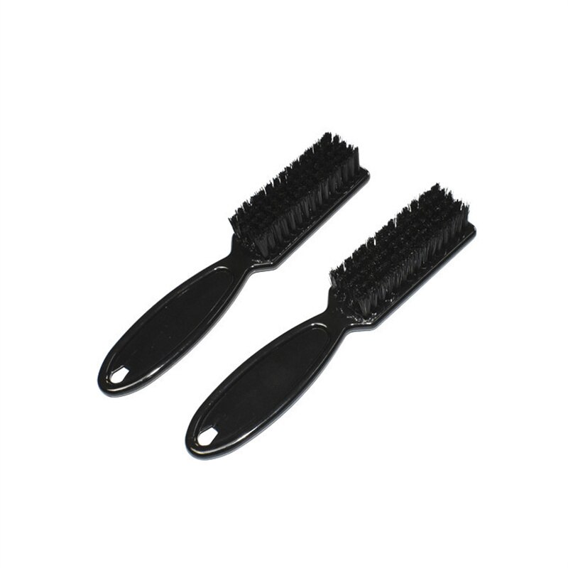 Fade Brush Hair Comb Scissors Cleaning Brush Barber Shop Skin Plastic Handle Hairdressing Soft Cleaning Brush Hair Styling Tools