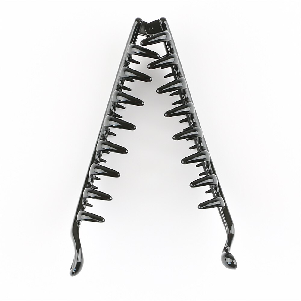 2021 Frosted Hair Clips Solid Color Banana Clip Women's Hair Accessories Fashion Ponytail Barrettes Hair Claws Hairpins