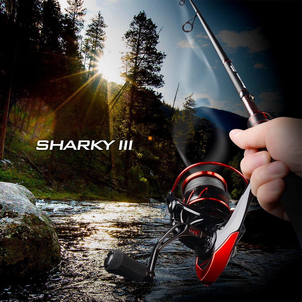 KastKing Sharky III Innovative Water Resistance Spinning Reel 18KG Max Drag Power Fishing Reel for Bass Pike Fishing KastKing Sharky III Innovative Water Resistance Spinning Reel 18KG Max Drag Power Fishing Reel for Bass Pike Fishing