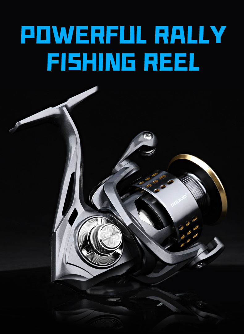 2022 Newest Spinning Fishing Reel 2000 - 7000 Ultralight Max Drag 15kg 5.2:1 Surfcasting Spinning Reel Saltwater Jigging Reels