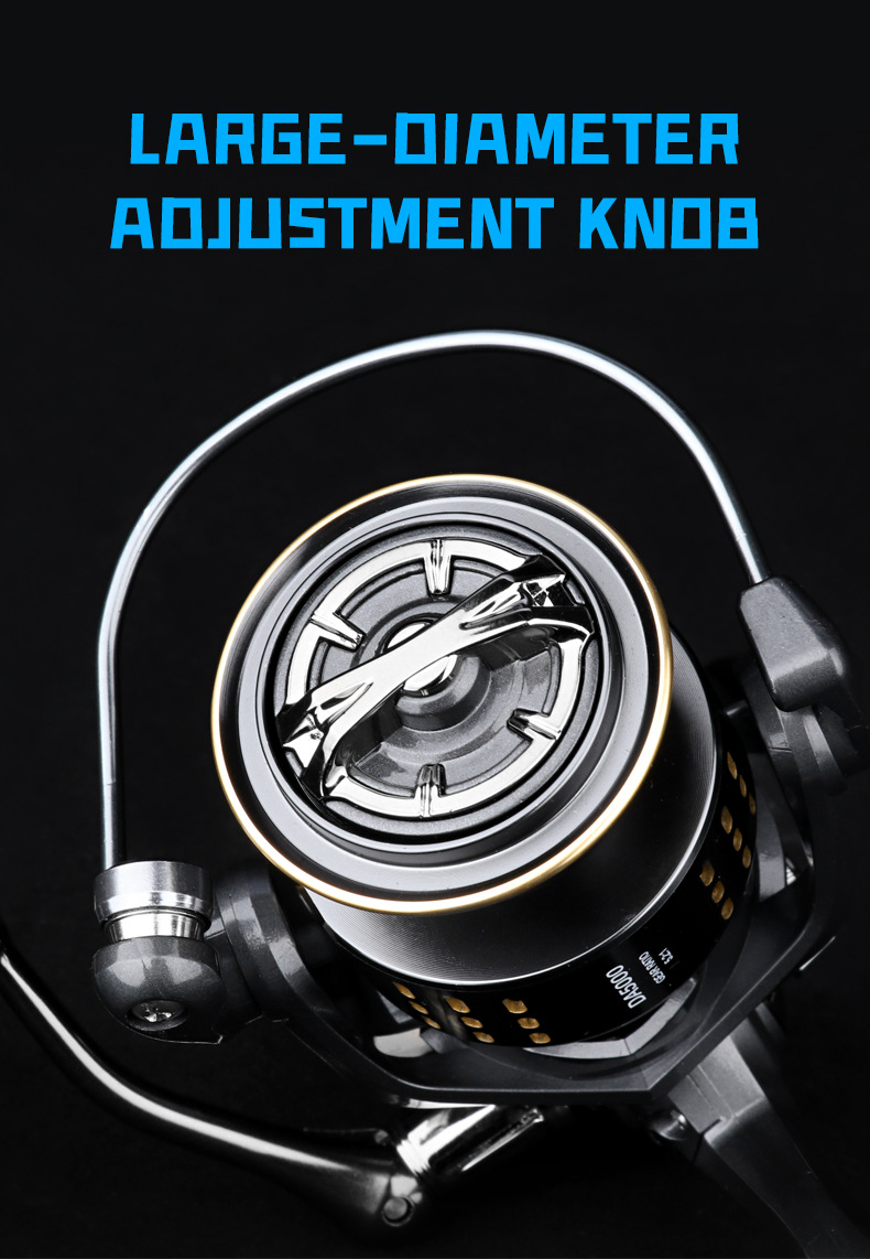 2022 Newest Spinning Fishing Reel 2000 - 7000 Ultralight Max Drag 15kg 5.2:1 Surfcasting Spinning Reel Saltwater Jigging Reels