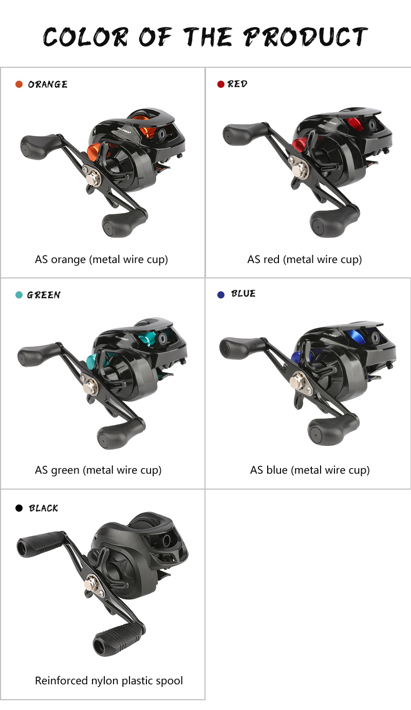 GLS Lightweight Spool 6.3:1 Gear Ratio Baitcasting Fishing Wheel Baitcasting Reel 8kg Max Drag Saltwater High Speed Fishing Reel GLS Lightweight Spool 6.3:1 Gear Ratio Baitcasting Fishing Wheel Baitcasting Reel 8kg Max Drag Saltwater High Speed Fishing Reel