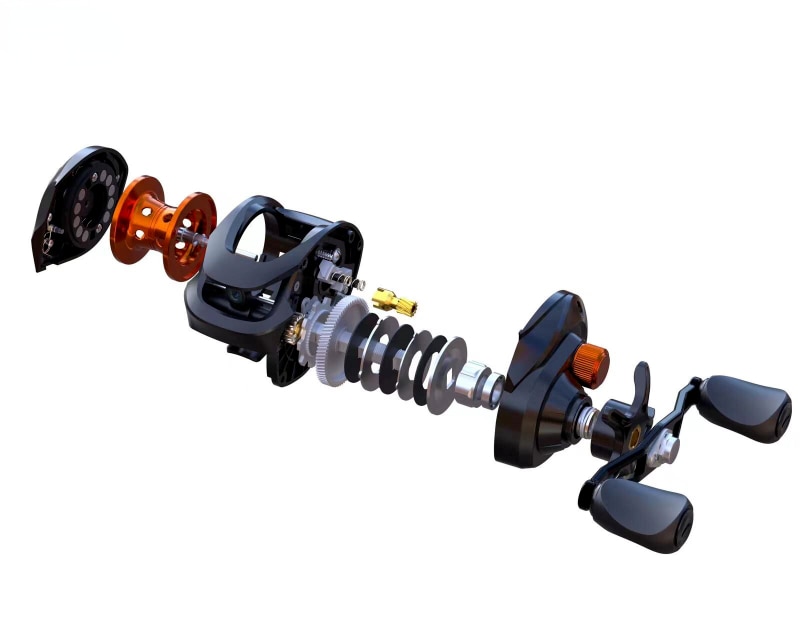 GLS Lightweight Spool 6.3:1 Gear Ratio Baitcasting Fishing Wheel Baitcasting Reel 8kg Max Drag Saltwater High Speed Fishing Reel GLS Lightweight Spool 6.3:1 Gear Ratio Baitcasting Fishing Wheel Baitcasting Reel 8kg Max Drag Saltwater High Speed Fishing Reel