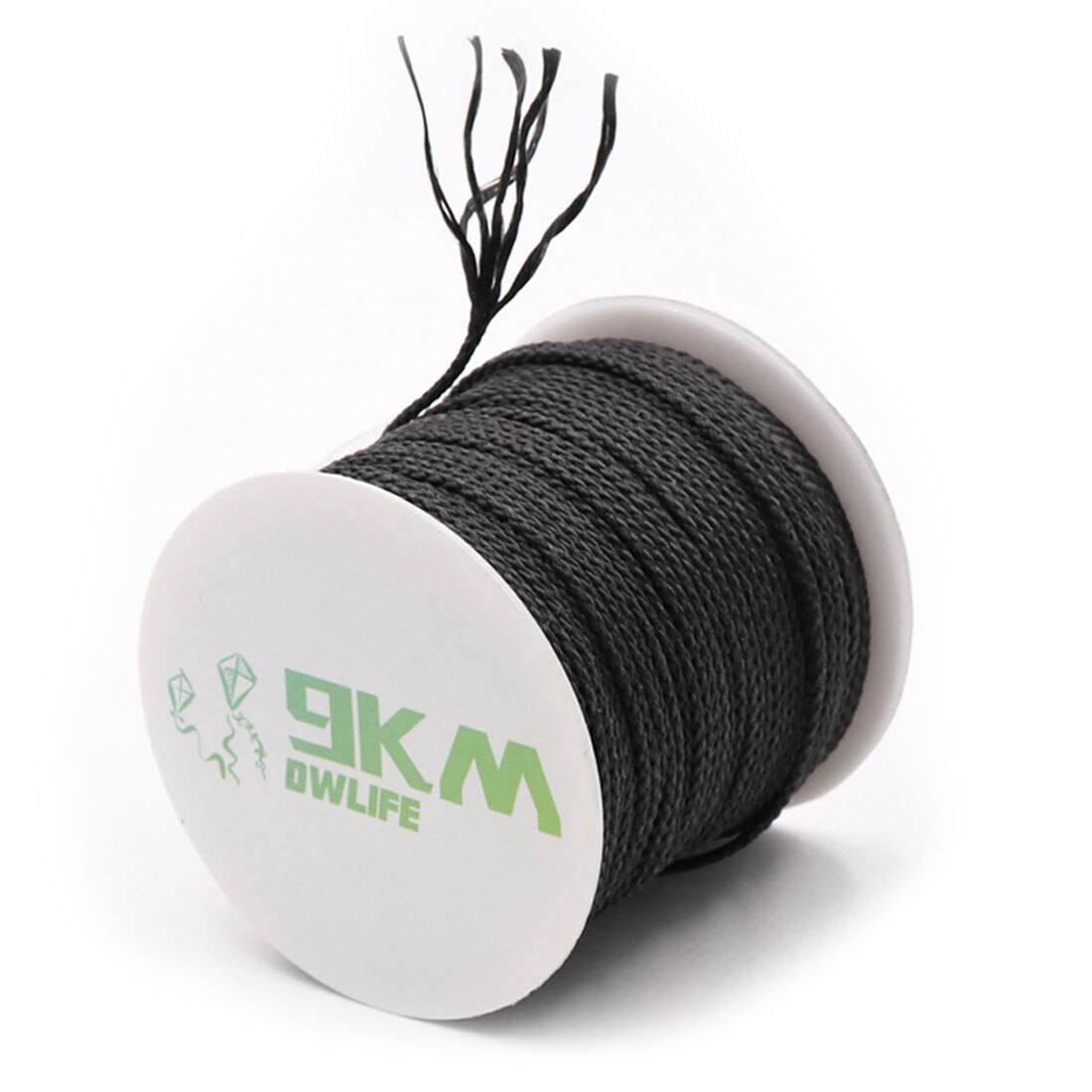 50Lbs-2000Lbs Black Kevlar Line Braided Fishing Assist Line High Tensile Strength Tactical Rope KiteRefractory Backpacking Cord