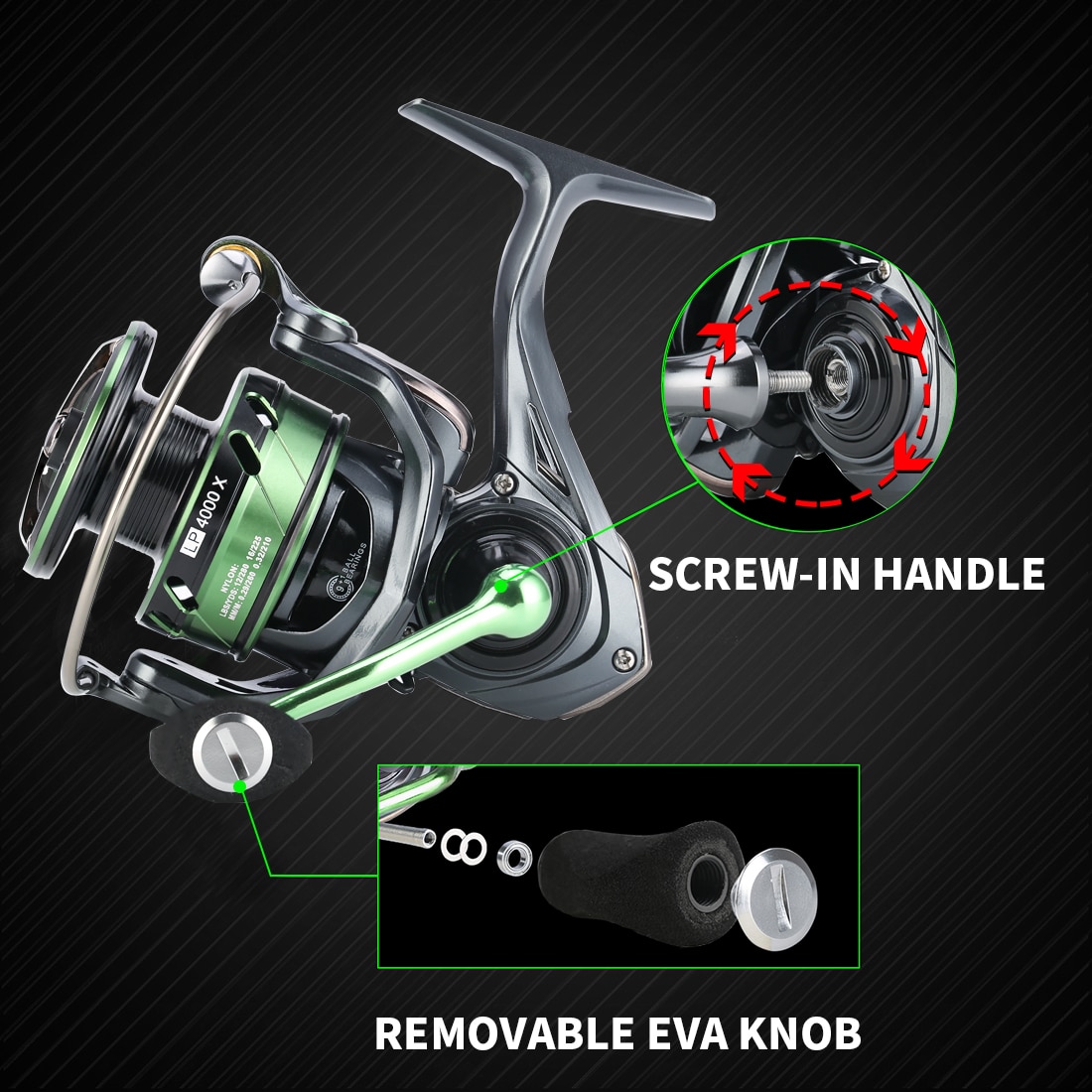 SeaKnight Brand WR III X Series Fishing Reels, 5.2:1 Durable Gear MAX Drag 28lb Smoother Winding Spinning Fishing Reel WR3 X NEW SeaKnight Brand WR III X Series Fishing Reels, 5.2:1 Durable Gear MAX Drag 28lb Smoother Winding Spinning Fishing Reel WR3 X NEW