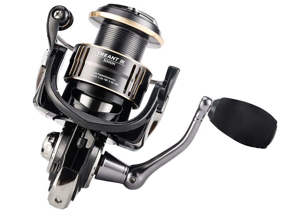 SeaKnight Brand TREANT III Series 5.0:1 5.8:1 Fishing Reels 1000-6000 MAX Drag 28lb Power Spinning Reels Dual Bearing System
