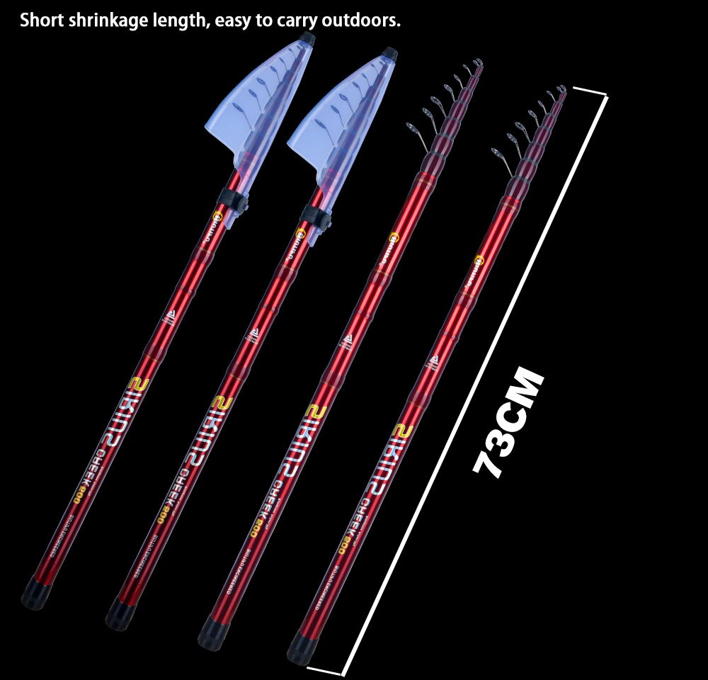 BIUTIFU Telescopic Fishing Rod 4/4.5/5/5.5/6/6.5m T800 Carbon Travel UltraLight Spinning Float Outdoor 30g Trout Bolognese Pole