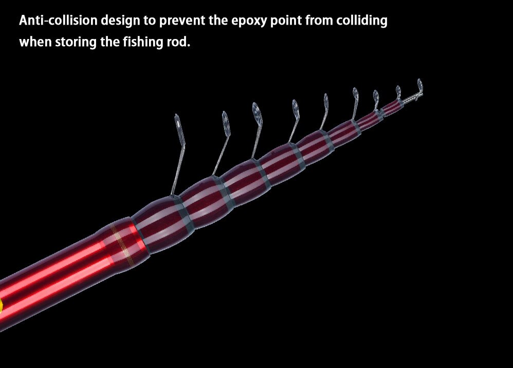 BIUTIFU Telescopic Fishing Rod 4/4.5/5/5.5/6/6.5m T800 Carbon Travel UltraLight Spinning Float Outdoor 30g Trout Bolognese Pole