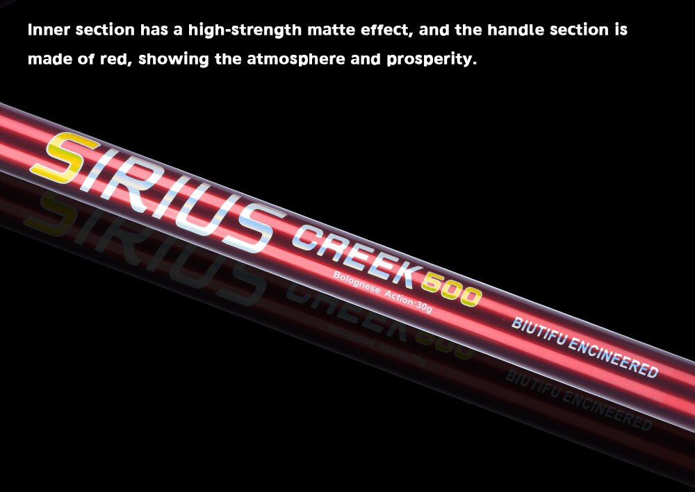 BIUTIFU Telescopic Fishing Rod 4/4.5/5/5.5/6/6.5m T800 Carbon Travel UltraLight Spinning Float Outdoor 30g Trout Bolognese Pole