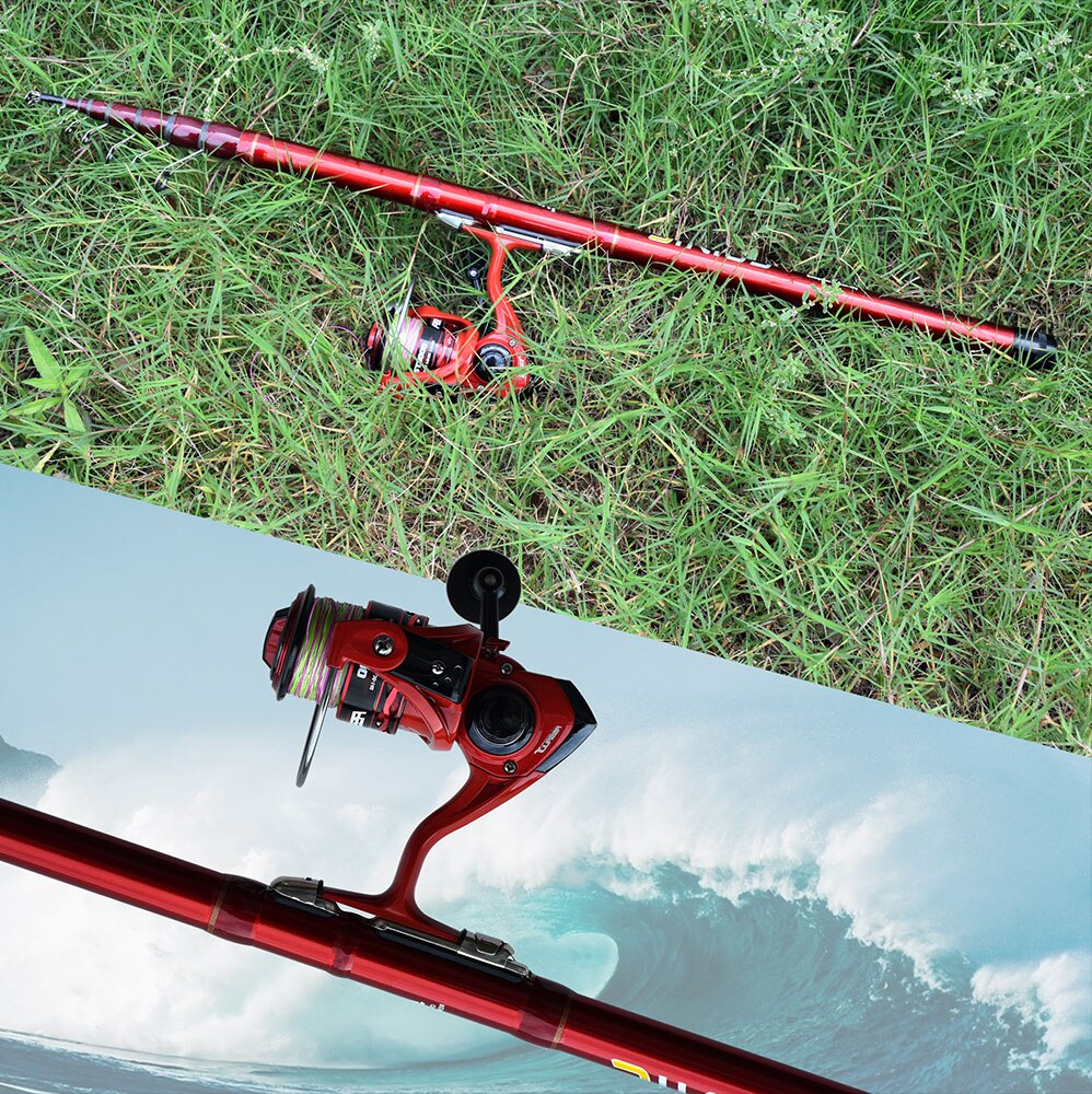 BIUTIFU Telescopic Fishing Rod 4/4.5/5/5.5/6/6.5m T800 Carbon Travel UltraLight Spinning Float Outdoor 30g Trout Bolognese Pole