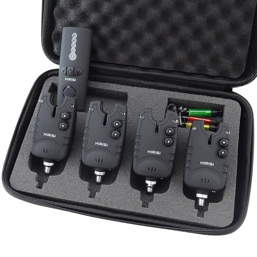 Wireless Carp Fishing Alarm Set 1+4 Waterproof Fishing Alarm Indicator SQ-4 Bite Indicator Wireless Carp Fishing Alarm Set 1+4 Waterproof Fishing Alarm Indicator SQ-4 Bite Indicator