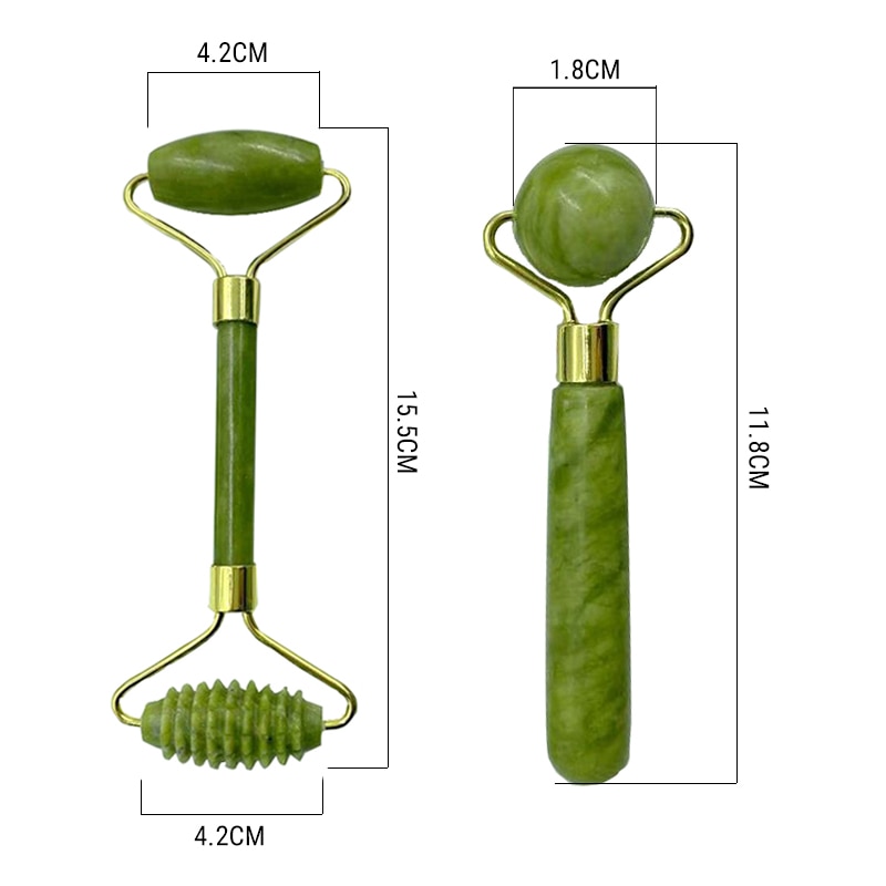 Natural Jade Roller Massager for Face Roller Gua Sha Jade Stone Face Massager Anti-wrinkle Lift Facial Beauty Skin Care Tools Natural Jade Roller Massager for Face Roller Gua Sha Jade Stone Face Massager Anti-wrinkle Lift Facial Beauty Skin Care Tools