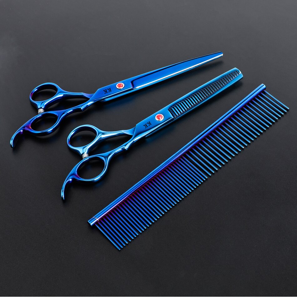KK Japan Original Professional Hair Cutting Scissors Thinning Barber Scissors Set Salon Hairdressing Scissors Barber Tools Hair