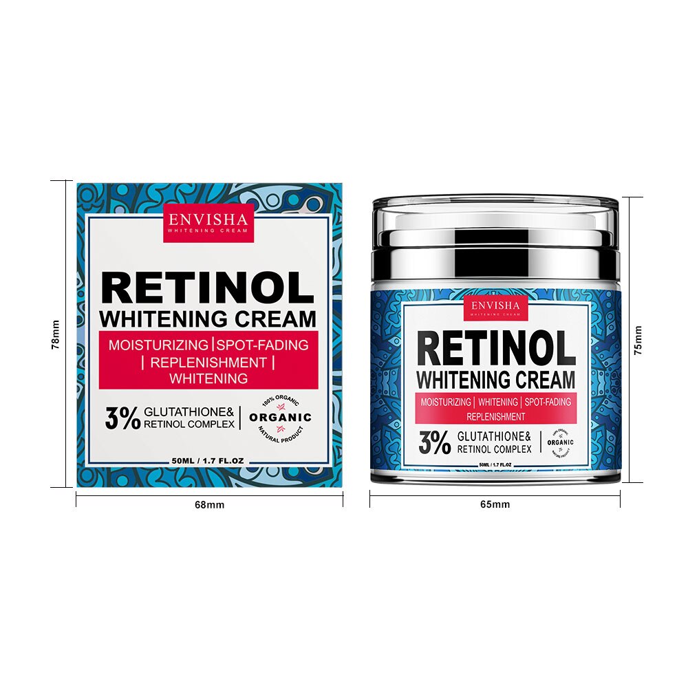 ENVISHA Neck Retinol Face Cream Vitamin Collagen Whitening Anti-Wrinkle Aging Moisturizer Skin Care Hyaluronic Acid Whitening ENVISHA Neck Retinol Face Cream Vitamin Collagen Whitening Anti-Wrinkle Aging Moisturizer Skin Care Hyaluronic Acid Whitening