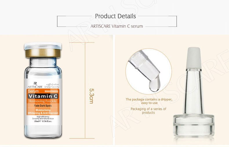 ARTISCARE Serum for Face Whitening Anti Wrinkles 8PCS Hyaluron Acid Anti Aging Vitamain C Essence Acne Skin Care Facial Product
