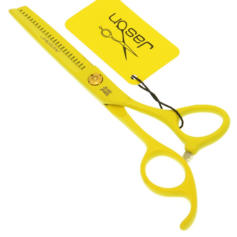 Jason 5.5 inch Hair Shears Barber Hair Cutting Scissors Thinning Shears Salon Hairdressing Styling Tools Hair Equipment A0072D