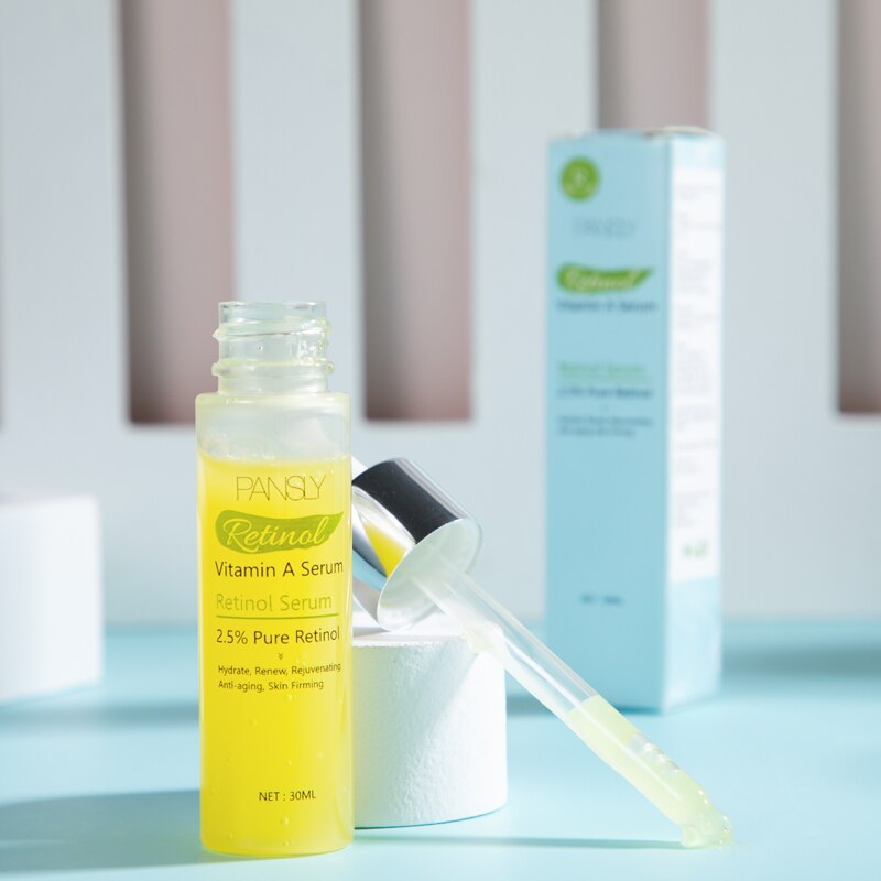 Facial Skin Serum Retinol Vitamin A Moisturizing Brighten Firming Anti-Wrinkle Anti-Aging Care 30ml Facial Skin Serum Retinol Vitamin A Moisturizing Brighten Firming Anti-Wrinkle Anti-Aging Care 30ml