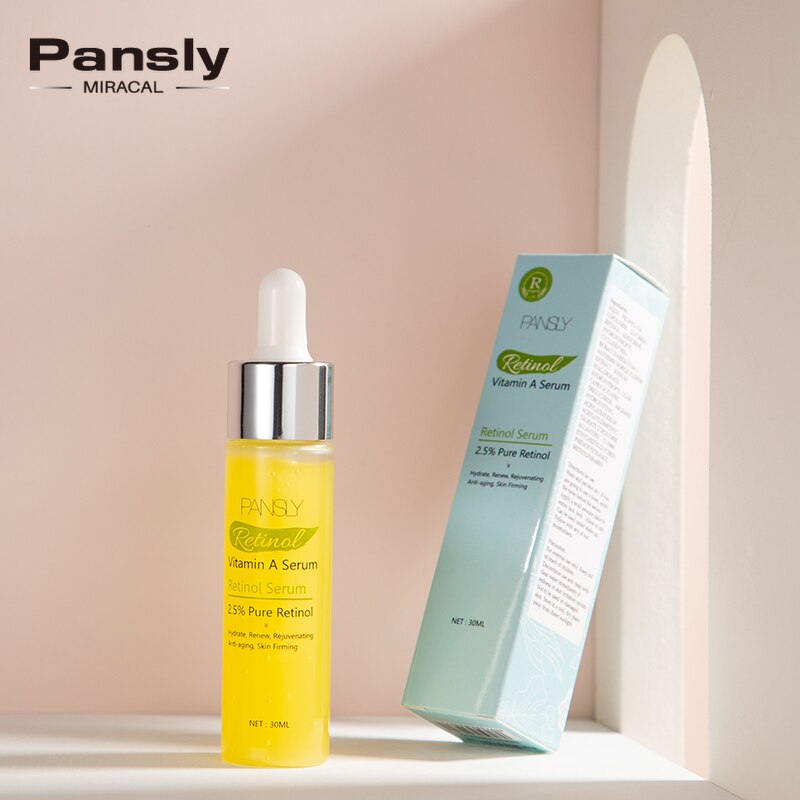 Facial Skin Serum Retinol Vitamin A Moisturizing Brighten Firming Anti-Wrinkle Anti-Aging Care 30ml Facial Skin Serum Retinol Vitamin A Moisturizing Brighten Firming Anti-Wrinkle Anti-Aging Care 30ml