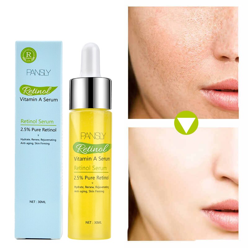 Facial Skin Serum Retinol Vitamin A Moisturizing Brighten Firming Anti-Wrinkle Anti-Aging Care 30ml Facial Skin Serum Retinol Vitamin A Moisturizing Brighten Firming Anti-Wrinkle Anti-Aging Care 30ml