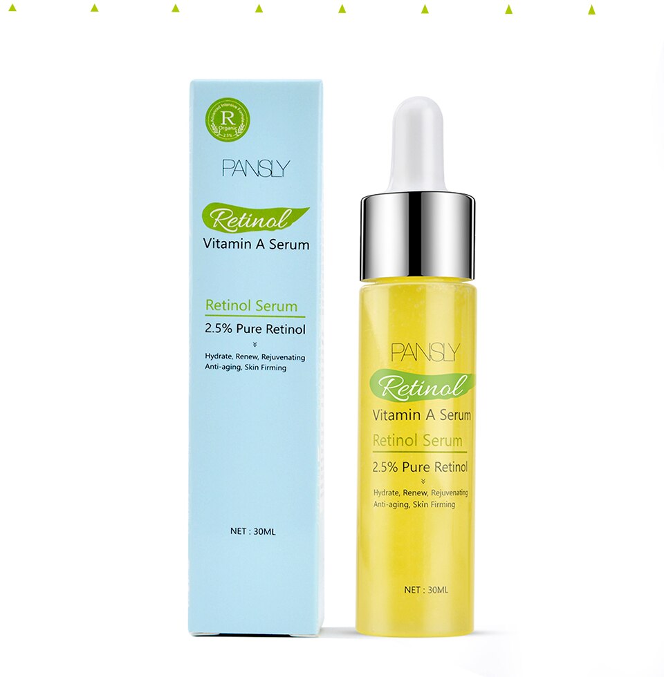 Facial Skin Serum Retinol Vitamin A  Moisturizing Brighten Firming Anti-Wrinkle Anti-Aging Care 30ml