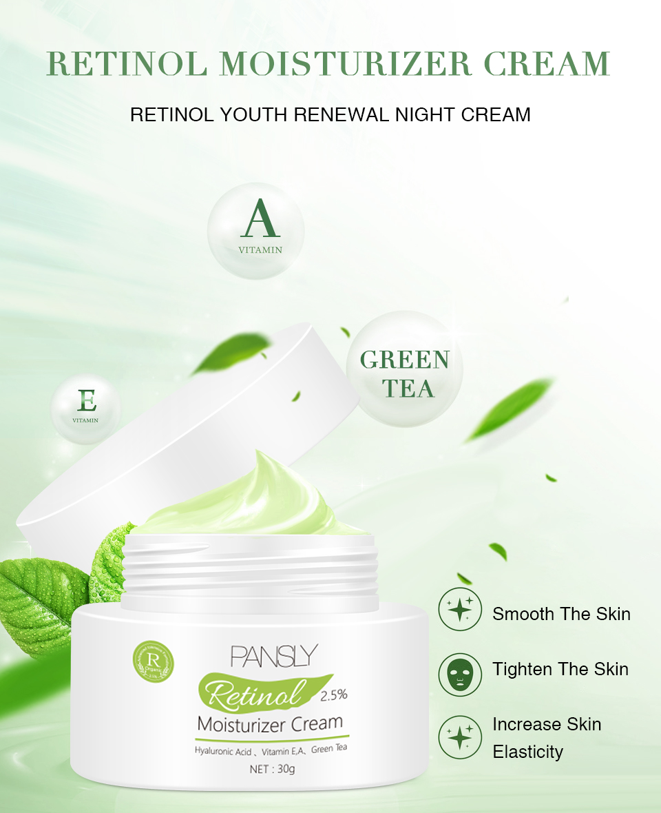 Facial Skin Serum Retinol Vitamin A  Moisturizing Brighten Firming Anti-Wrinkle Anti-Aging Care 30ml