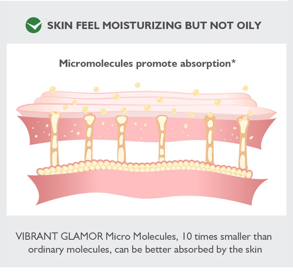 VIBRANT GLAMOUR Six Peptides Face Cream Anti Aging Wrinkle Whitening Moisturizing Collagen Firming Skin For Women Skin Care 30g