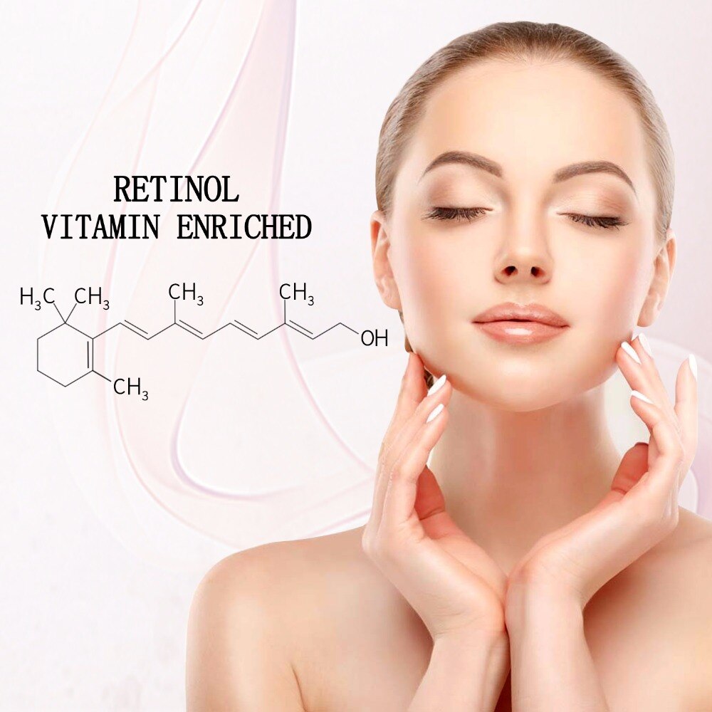 Mabox 2.5%Moisturizer Retinol Facial Cream Pure Retinol For Face Hyaluronic Acid  Antiaging Vitamin E Collagen Retin-a Cream