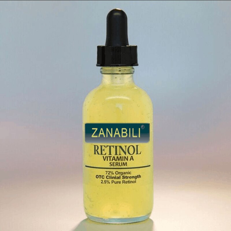 Pure Retinol Vitamin A 2.5% + Hyaluronic Acid Skin Care Acne Cream Removal Spots Facial Anti Wrinkle Whitening Face Serum