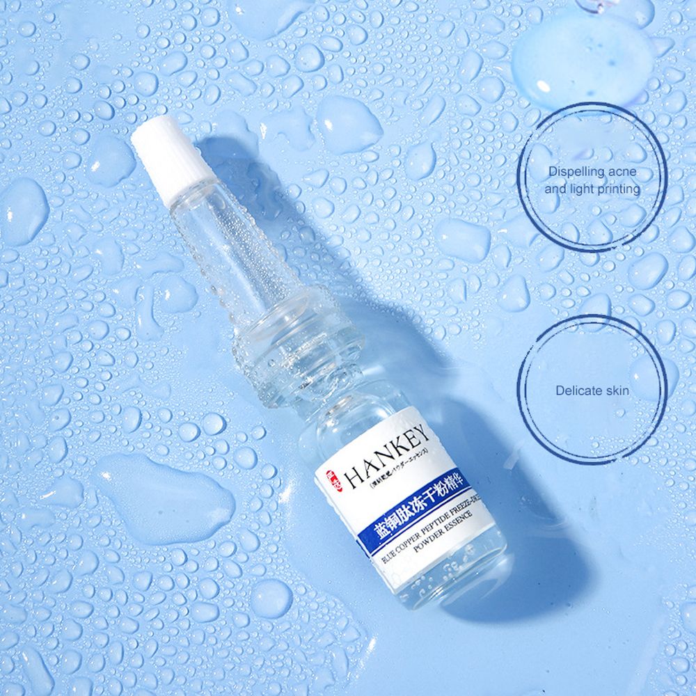 Blue Copper Peptide Lyophilized Powder Face Serum Set Whitening Anti-Wrinkle Lifting Nourishing Shrink Pore Face Serum Skin Care Blue Copper Peptide Lyophilized Powder Face Serum Set Whitening Anti-Wrinkle Lifting Nourishing Shrink Pore Face Serum Skin Care