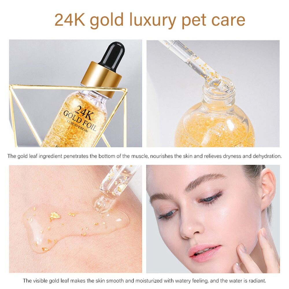 LAIKOU 5PCS 24K Gold Nicotinamide Skin Care Set Repairing Moisturizing Whitening Face Tonic Cream Anti-Aging Face Essence Care LAIKOU 5PCS 24K Gold Nicotinamide Skin Care Set Repairing Moisturizing Whitening Face Tonic Cream Anti-Aging Face Essence Care