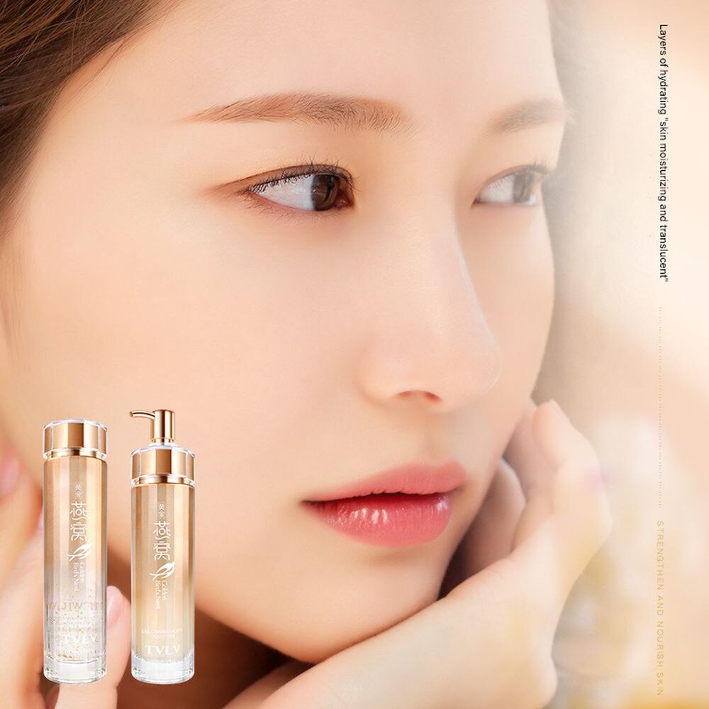 LAIKOU Golden Bird's Nest Thread Carving Skin Care Set 24K Gold Whitening Repairing Moisturizing Anti-Aging Face Essence Care LAIKOU Golden Bird's Nest Thread Carving Skin Care Set 24K Gold Whitening Repairing Moisturizing Anti-Aging Face Essence Care