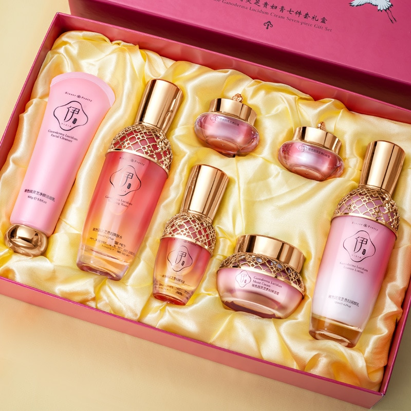 LAIKOU 6 To 12 Pcs Face Skin Care Product Set Repairing Anti-aging Wrinkle Moisturizing Shrink Pores Whitening Face Tonic Cream LAIKOU 6 To 12 Pcs Face Skin Care Product Set Repairing Anti-aging Wrinkle Moisturizing Shrink Pores Whitening Face Tonic Cream