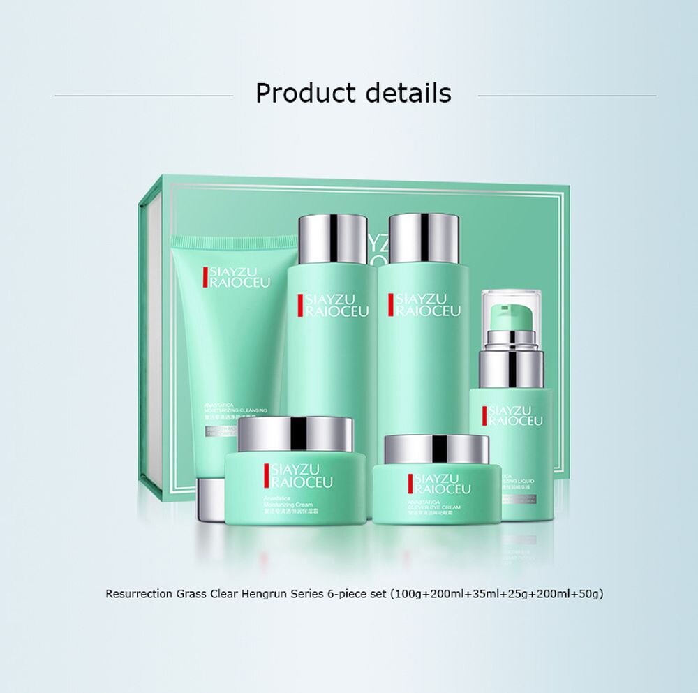 LAIKOU 6 To 12 Pcs Face Skin Care Product Set Repairing Anti-aging Wrinkle Moisturizing Shrink Pores Whitening Face Tonic Cream