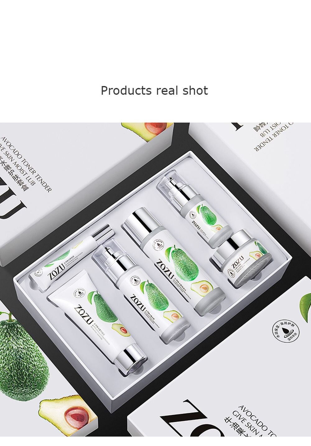 LAIKOU 6 To 12 Pcs Face Skin Care Product Set Repairing Anti-aging Wrinkle Moisturizing Shrink Pores Whitening Face Tonic Cream