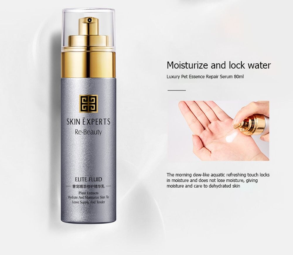 LAIKOU 5PCS Essence Repairing Skin Care Set Deep Cleaning Moisturizing Whitening Face Tonic Cream Anti-Aging Face Essence Care