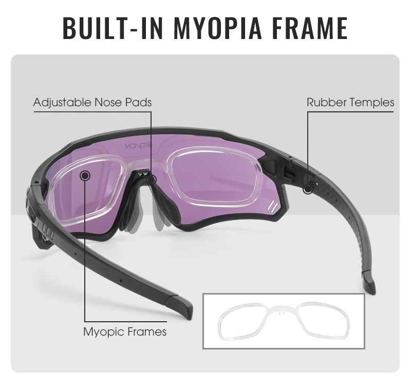 SCVCN Photochromic Cycling Glasses MTB Riding Running Sunglasses UV400 Polarized Fishing Goggles Man Woman Bike Bicycle Eyewear